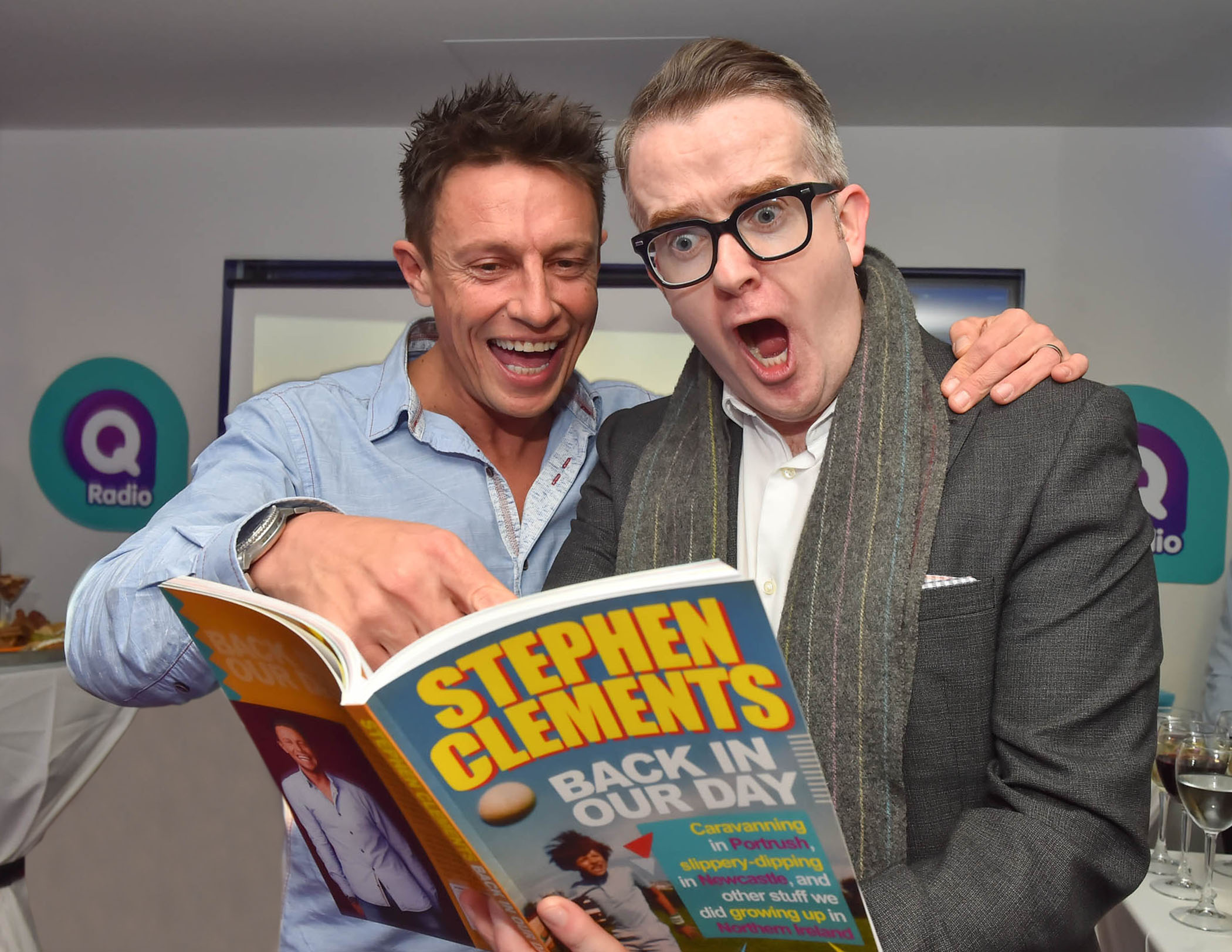 Q Radio’s Stephen Clements swaps the studio for story telling!