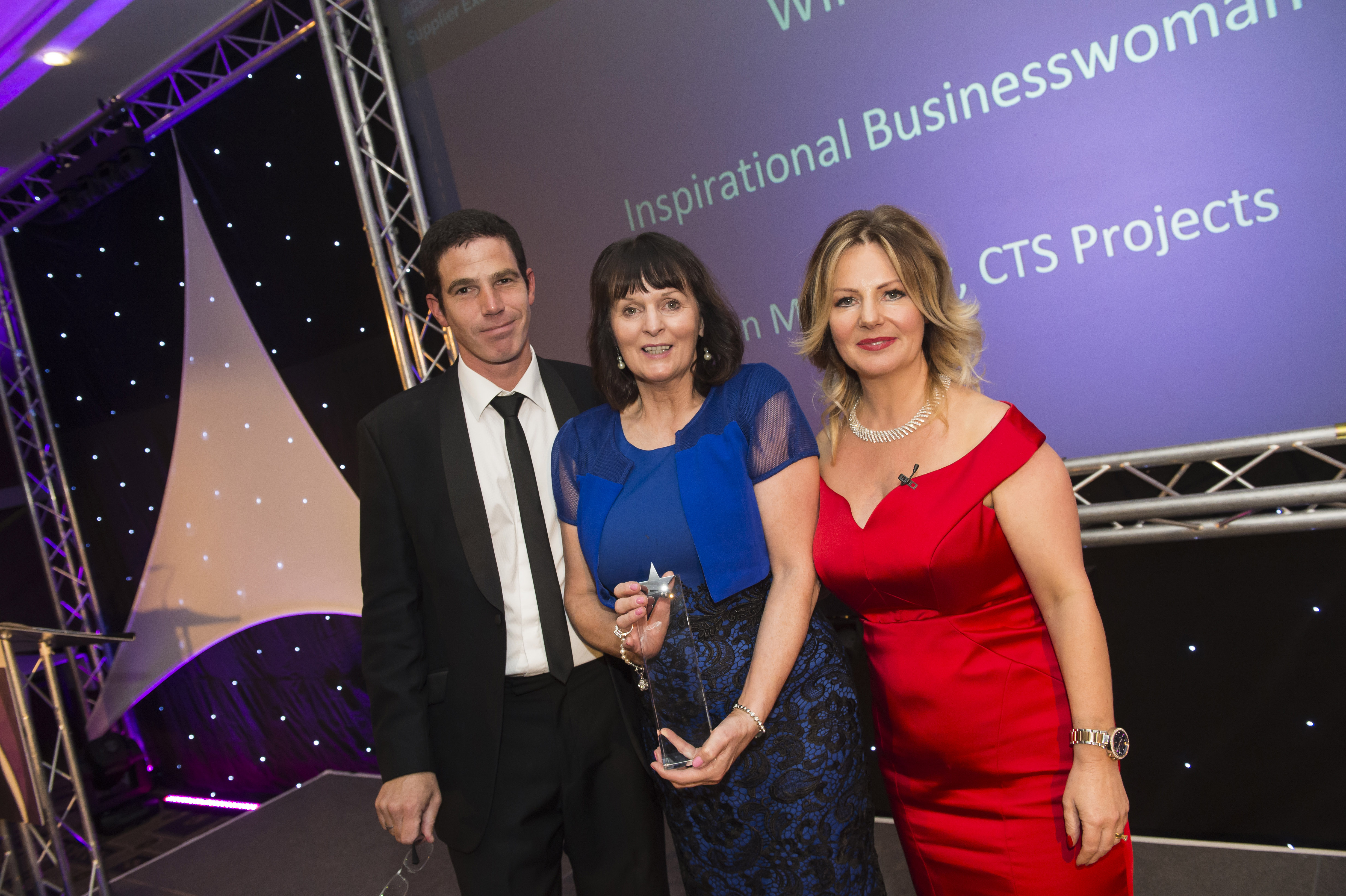 CTS Projects FD wins Inspirational Business Woman award at top UK industry ceremony