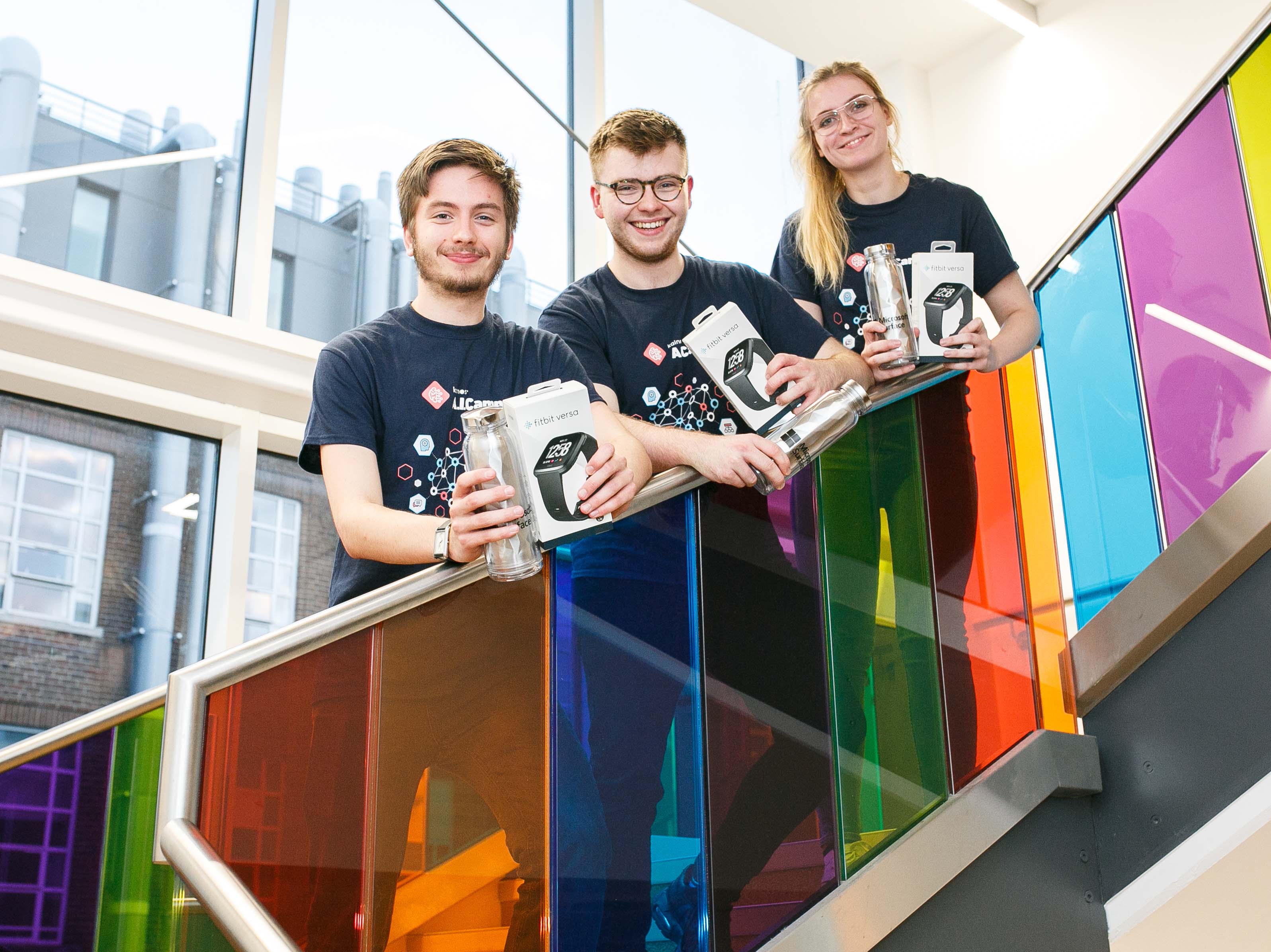 Hackathon winners among elite group to complete Kainos A.I.Camp