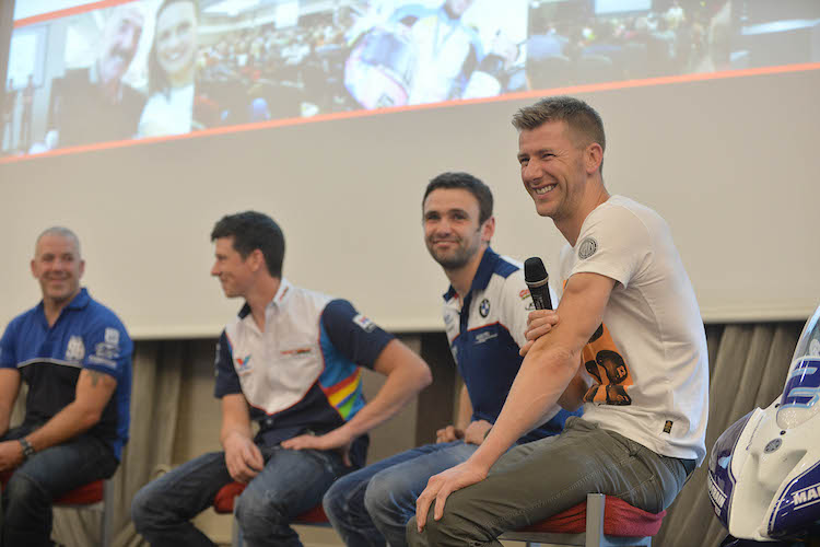 Huge crowds at UGP ‘meet the riders’ event as countdown to Bike Week 2015 kicks off