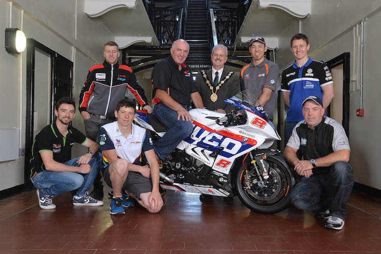Hutchinson lays down the gauntlet at the launch of the 2015 Metzeler Ulster Grand Prix